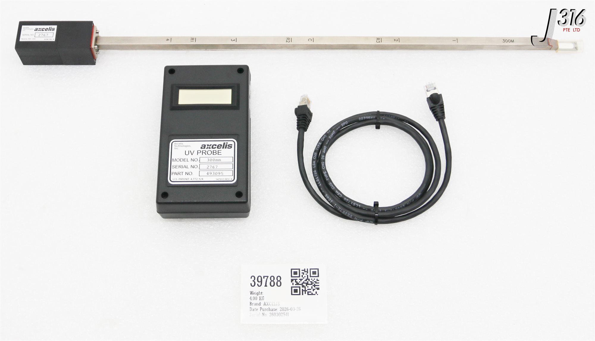 39788 AXCELIS KIT-UV PROBE 300MM 493095 | eBay